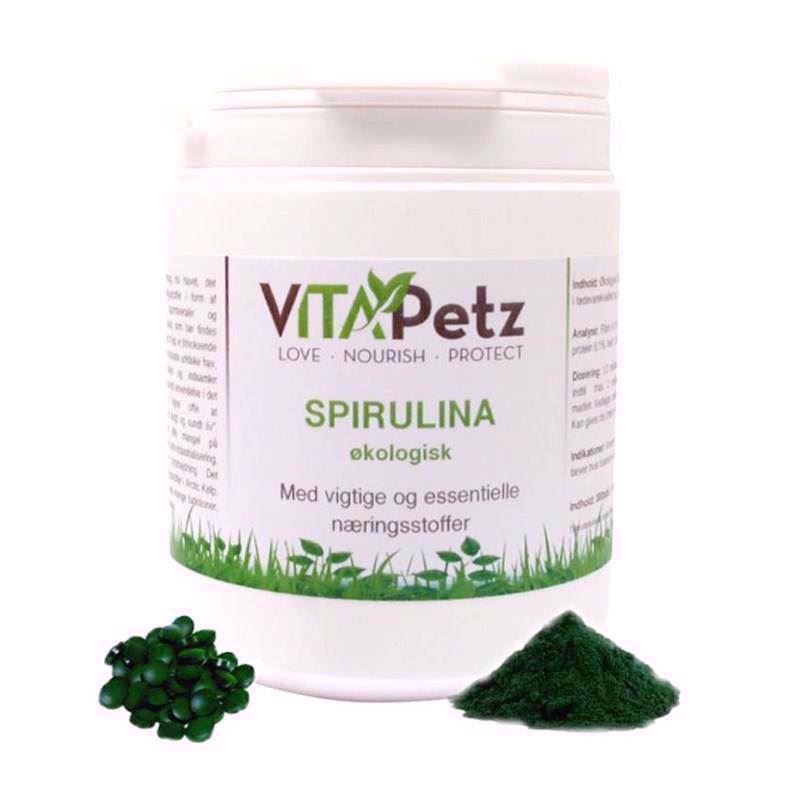 Vitapetz Spirulina økologisk 300 Tabletter