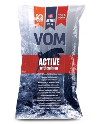 Vom Active Fuldfoder Laks Kødboller      Kg