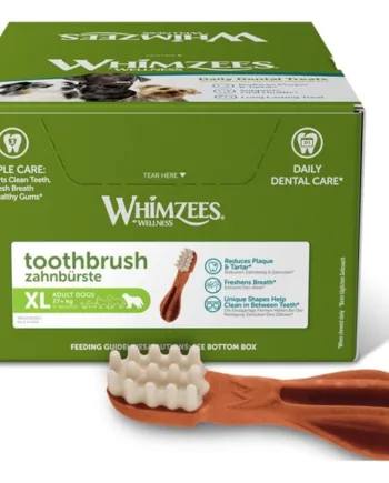 Whimzees Toothbrush Dental Treat    Kasse Med 18 Stk