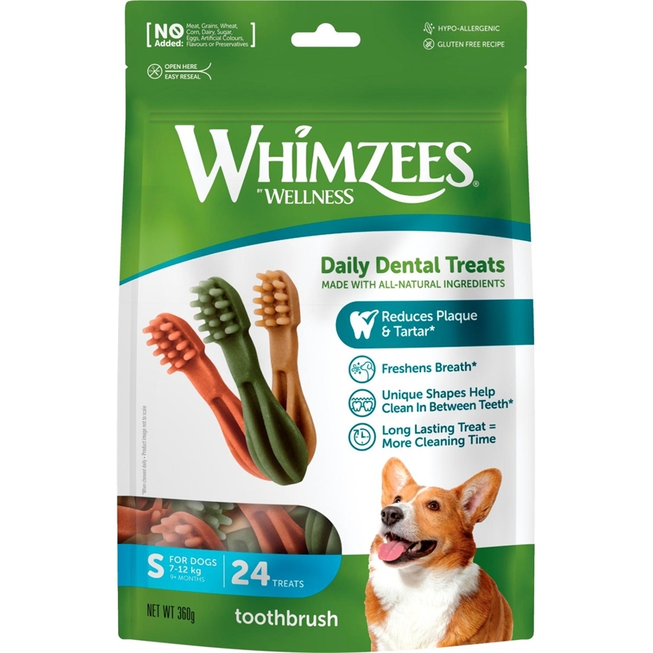 Whimzees Toothbrush Star 24 Stk 360g