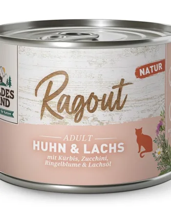 Wildes Land Cat Ragout Chicken   Salmon Dåsemad  180g