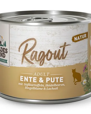 Wildes Land Cat Ragout Duck   Turkey Dåsemad  180g