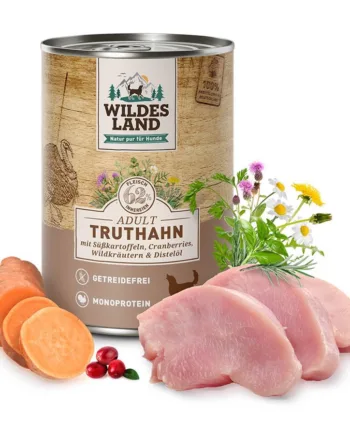 Wildes Land Classic Kalkun Dåsemad  400g