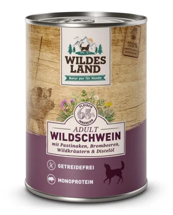 Wildes Land Classic Vildsvin Dåsemad  400g