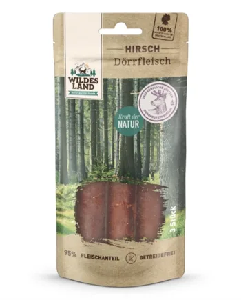 Wildes Land Meat Sticks Med Hjort    Stk