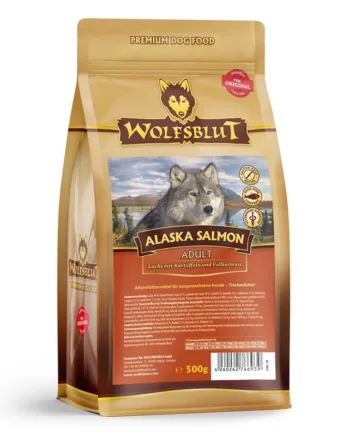 Wolfsblut Alaska Salmon Adult Smagsprøve  400g