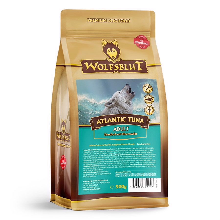 Wolfsblut Atlantic Tuna Adult Med Fisk 400g
