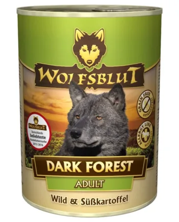 Wolfsblut Dark Forest Adult Dåsemad  395 Gr