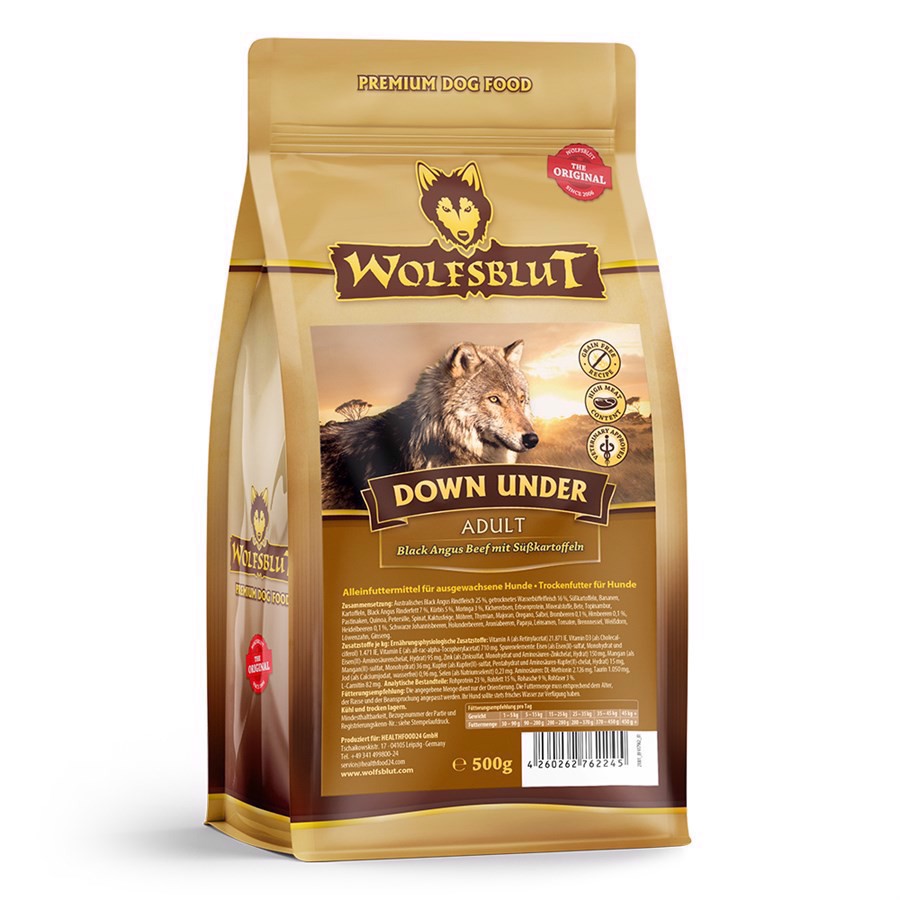 Wolfsblut Down Under Adult Med Oksekød 400g