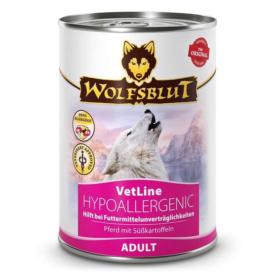 Wolfsblut Vetline Hypoallergenic Dåsemad 395g