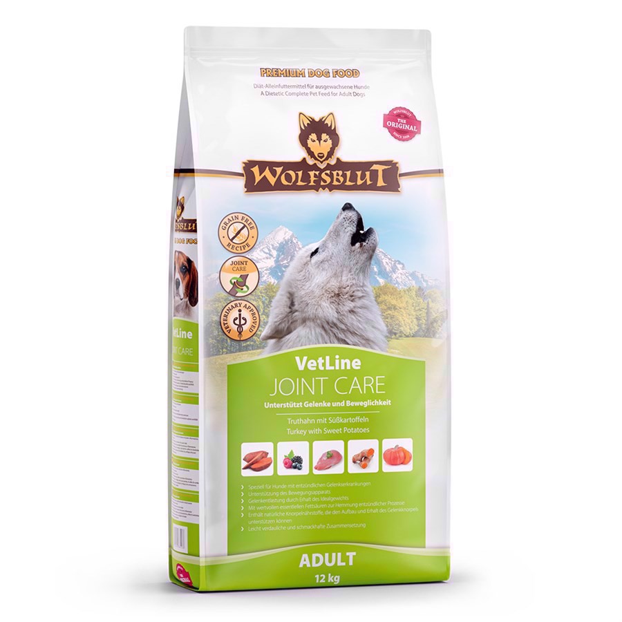 Wolfsblut Vetline Joint Care Til Ledproblematikker 12 Kg