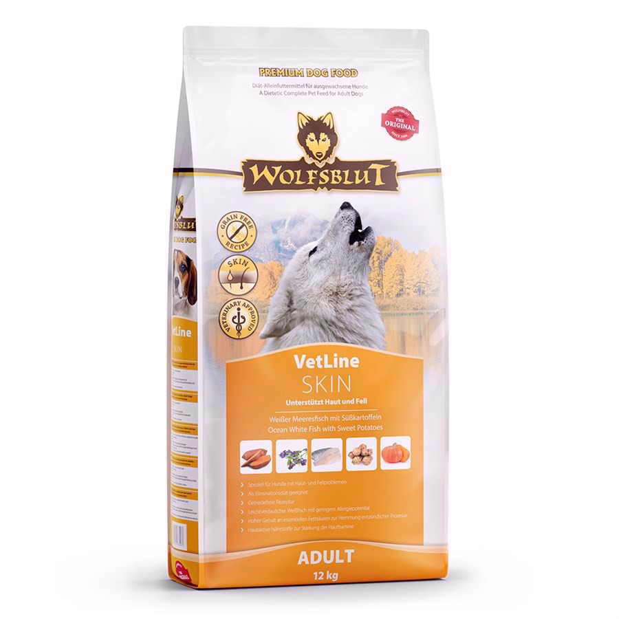 Wolfsblut Vetline Skin Coat Til Hudproblematikker 12 Kg