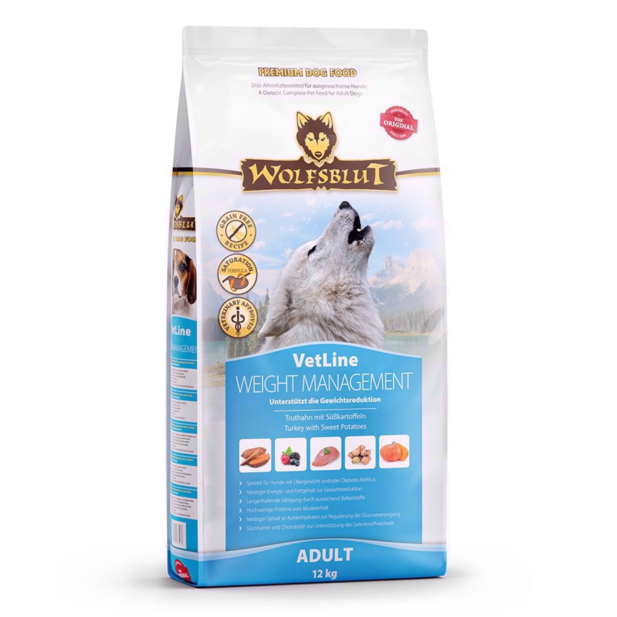 Wolfsblut Vetline Weight Management Diætfoder 12 Kg