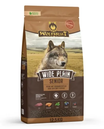Wolfsblut Wide Plain Senior  Med Hest  12   Kg