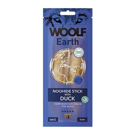 Woolf Earth Noohide Sticks    Stk Large  Duck