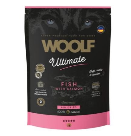 Woolf Ultimate Salmon Semi-moist Hundefoder Kg