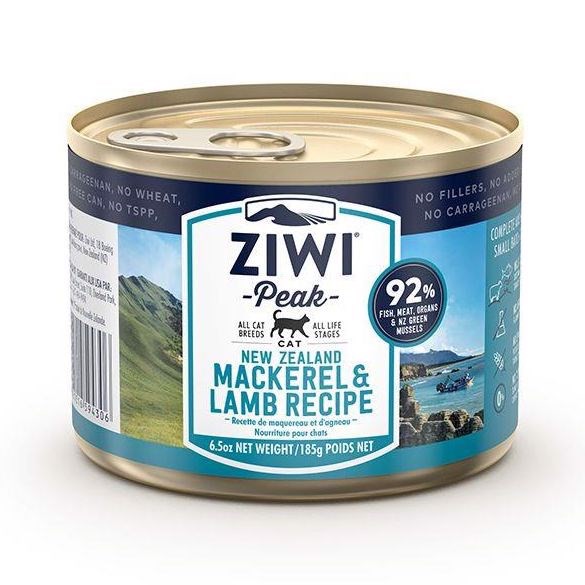 Ziwipeak Cat Dåsemad Mackarel And Lamb 185g