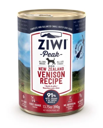 Ziwipeak Dåsemad Hjort  390g