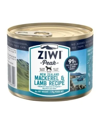 Ziwipeak Dåsemad Mackerel   Lamb  170g