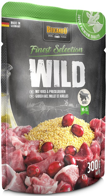 Belcando Pounch Vildt    Hirse   Tyttebær