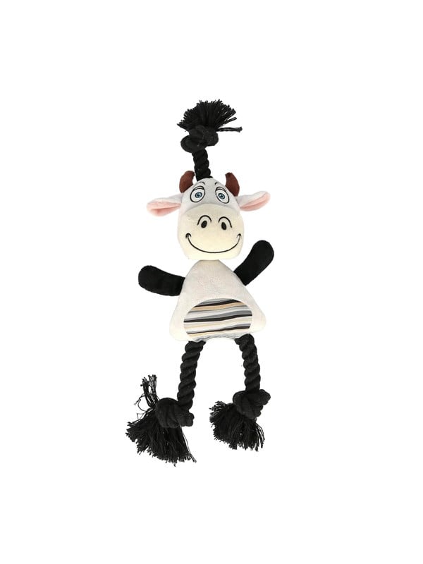 Dogman Hundelegetøj Cowe Rep Reb-plys 40cm