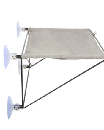 Vindues Hængekøje Til Kat 45 Cm  Grå