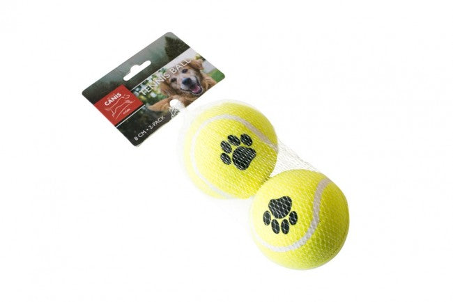 Petcare  Active Canis Tennisbolde   Cm   -packhundelegetøj Hundelegetøj Gummi  Vinyl Og Latex Quot Quot Filt Spar Stort På Alt Til Dit Kæledyr Op Til 50