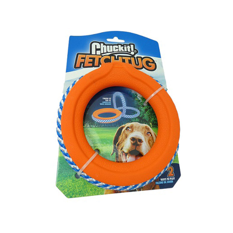 Whesco Chuckit Fetch Tug Ring Hundelegetøj Robust Gummi Spar Stort På Alt Til Dit Kæledyr Op Til 50