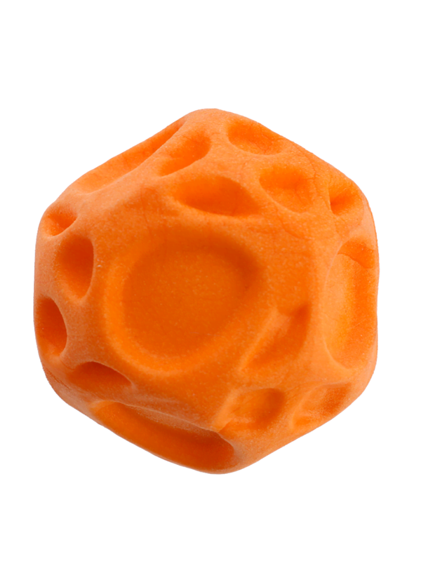 Dogman Hundelegetøj Ujævn Tpr Skumbold Ellis Orange 7cm