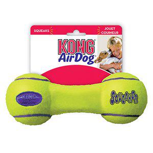 Imazo  Kong Airdog Squeaker Dumbbell   14x6cm Hundelegetøj Hundelegetøj Spar Stort På Alt Til Dit Kæledyr Op Til 50