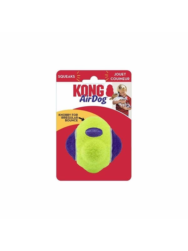 Kong Airdog Squeaker Knobby Ball Xs