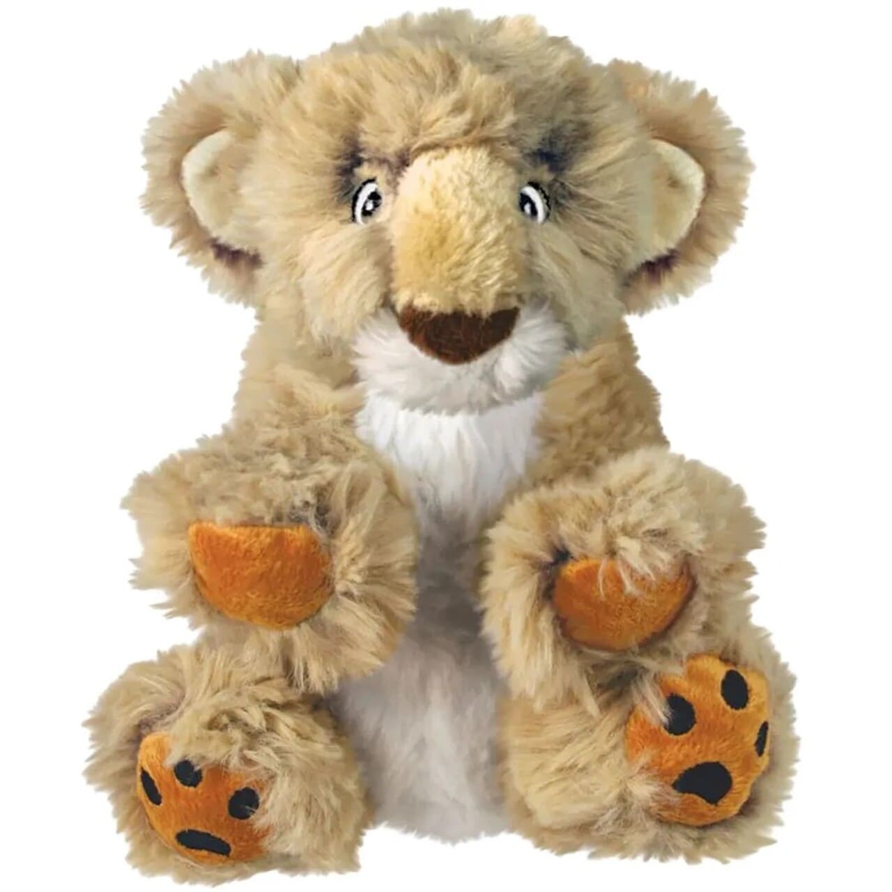 Kong Comfort Kiddos Lion   Blødt Hundelegetøj Med Aftagelig Squeaker Til Hunde