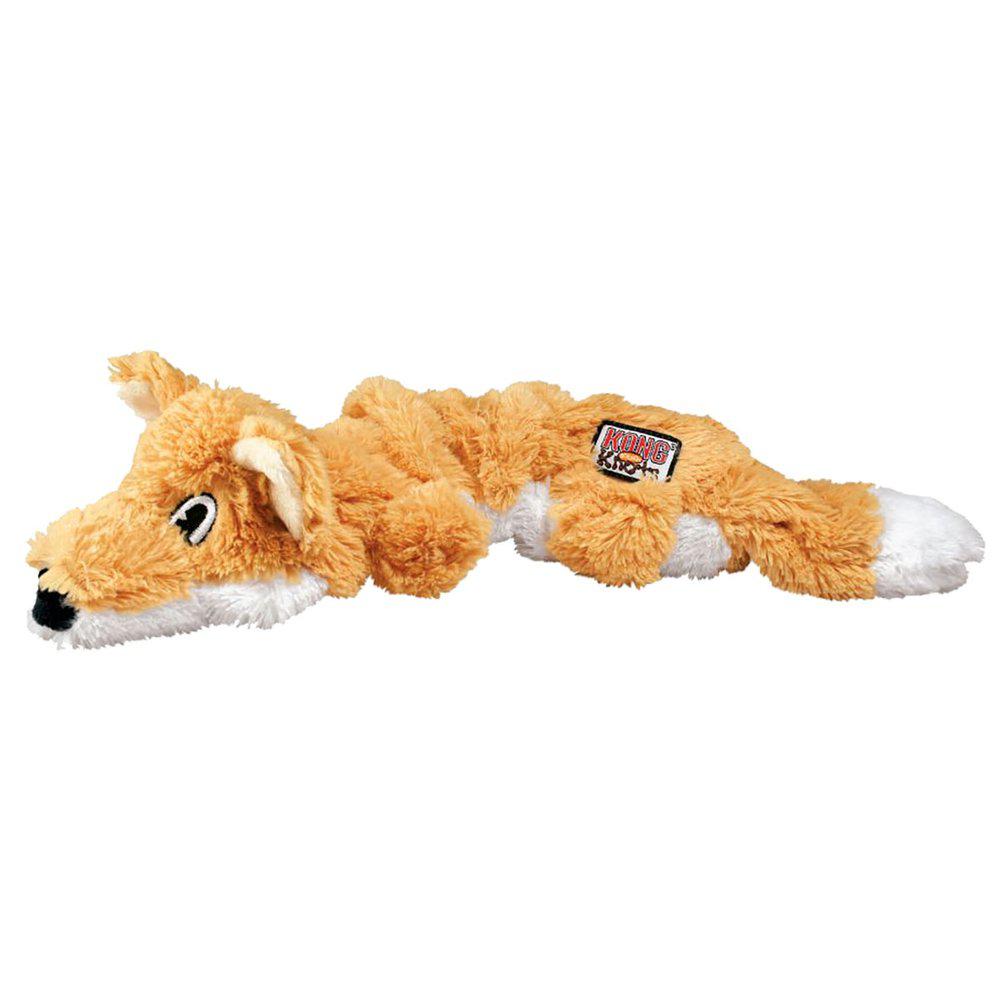 Imazo  Kong Scrunch Knots Ræv     21x6x5 Cm Hundelegetøj Hundelegetøj Polyester Quot Quot Reb Spar Stort På Alt Til Dit Kæledyr Op Til 50