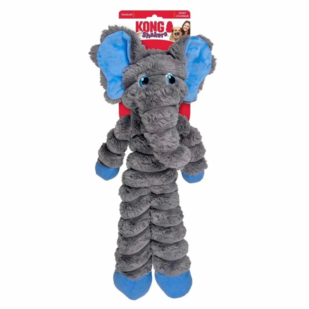 Imazo  Kong Shakers Crumples Elephant    Jumbo Plyslegetøj Hundelegetøj Plys Alt Til Hunden