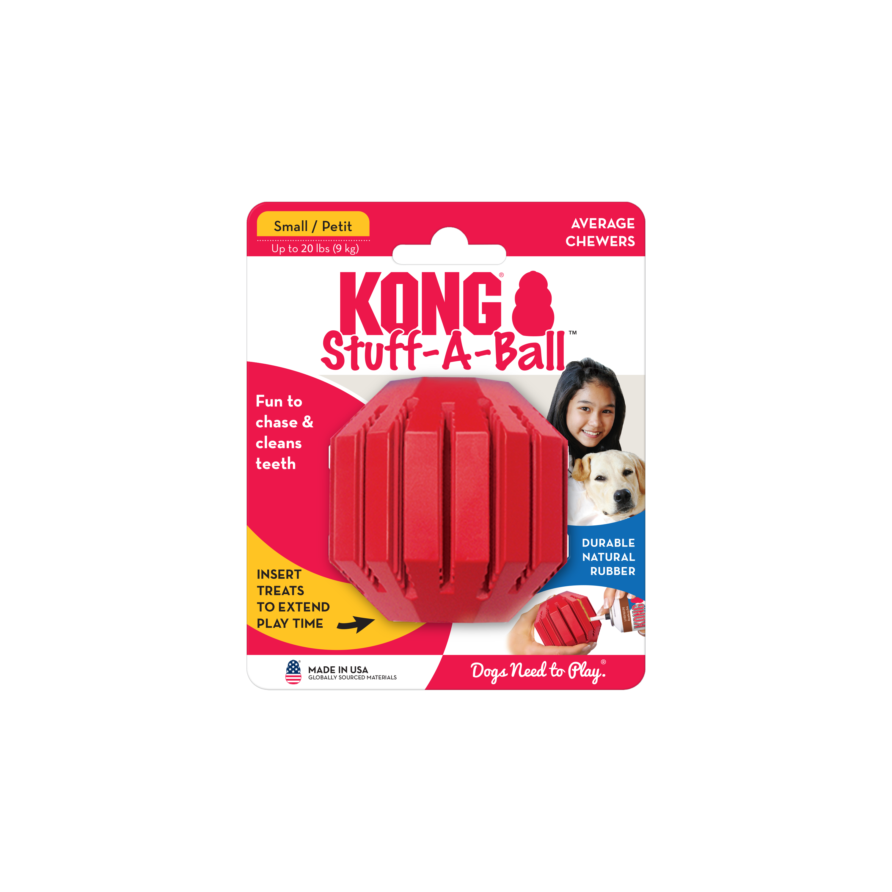 Imazo  Kong Stuff- -ball   Hundelegetøj Hundelegetøj Spar Stort På Alt Til Dit Kæledyr Op Til 50