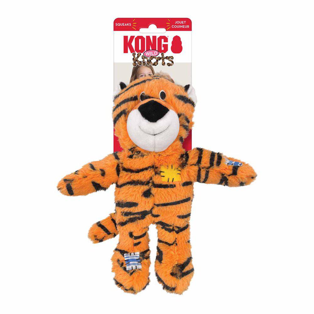 Imazo  Kong Wild Knots Tiger     Hundelegetøj Polyester Spar Stort På Alt Til Dit Kæledyr Op Til 50