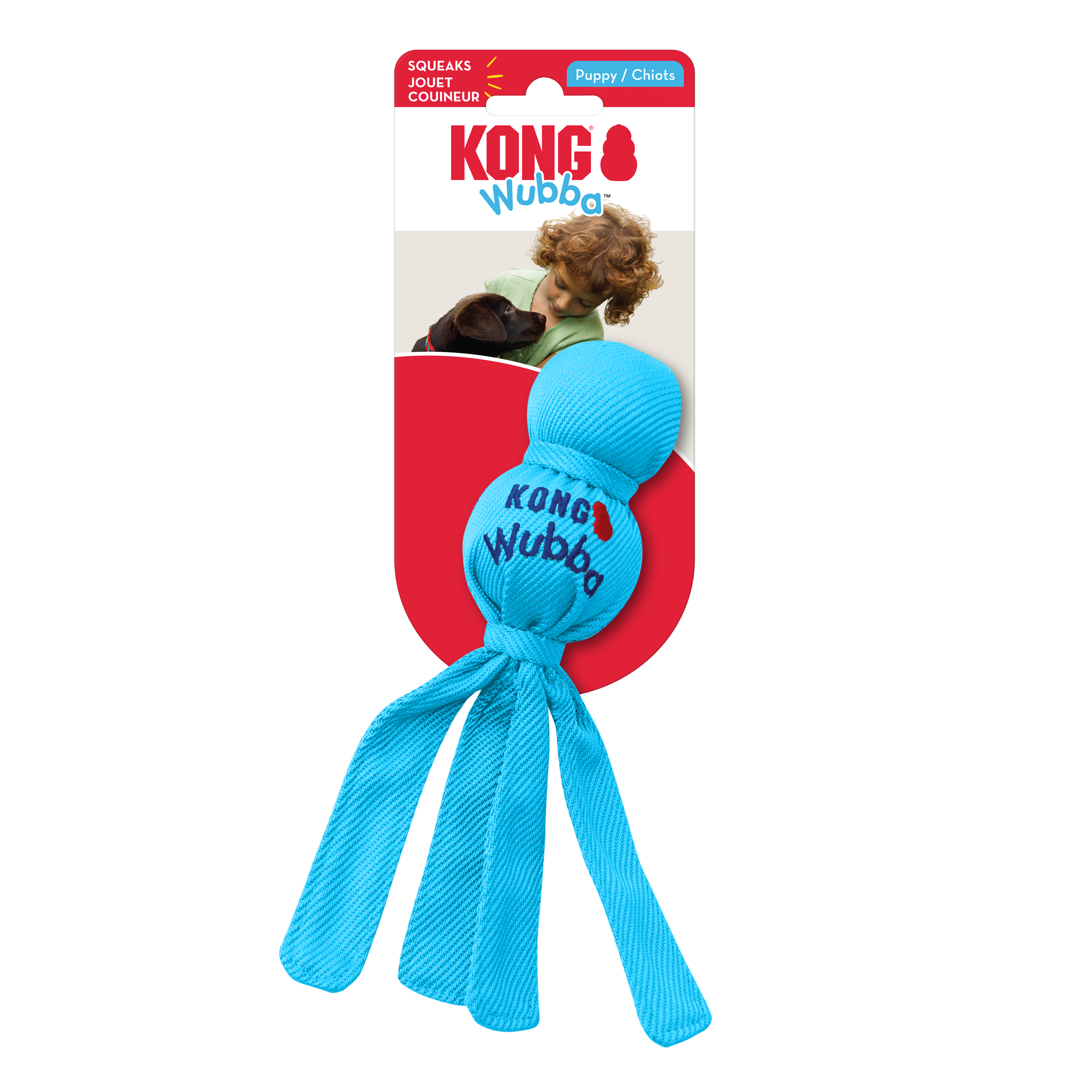 Imazo  Kong Wubba Puppy Hvalpelegetøj Hundelegetøj Ass  Farver Hundelegetøj Nylon Spar Stort På Alt Til Dit Kæledyr Op Til 50