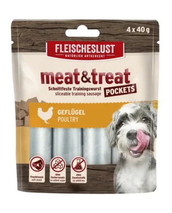 Meat   Treat Pocket    Fjerkræ
