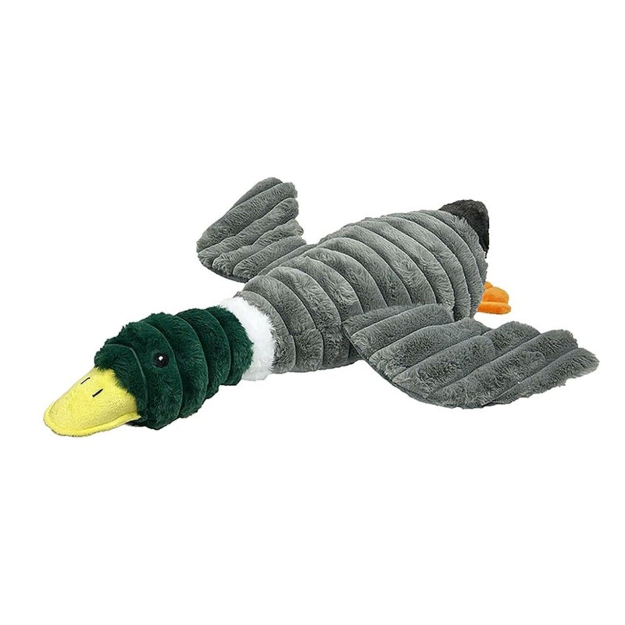 Party Pets Mallard Duck 65 Cm Stort Hundelegetøj Med Lyd Og Naturtro Design For Hunde