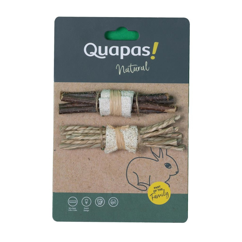 Quapas Naturtyg 10x3cm Stk
