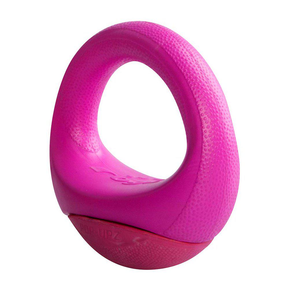 Imazo  Rogz Pop-upz     Pink 12cm Hundelegetøj Robust Gummi Spar Stort På Alt Til Dit Kæledyr Op Til 50