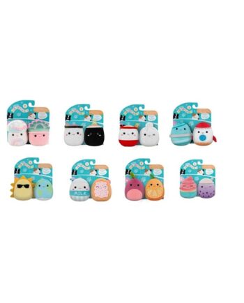 Squishmallows Pets Squishmallows Two-pack Squeaky Plush Dog Toy 9cm