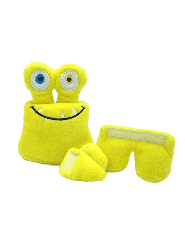 Tearrible Aktivitets Bamse Tiny Gul-   Piv 14 Cm