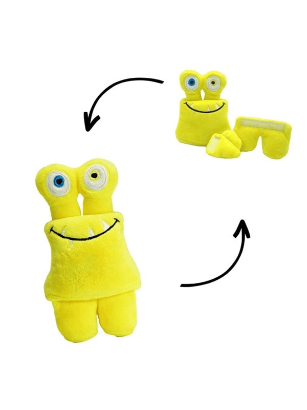 Tearrible Aktivitets Bamse Tiny Gul-   Piv 14 Cm