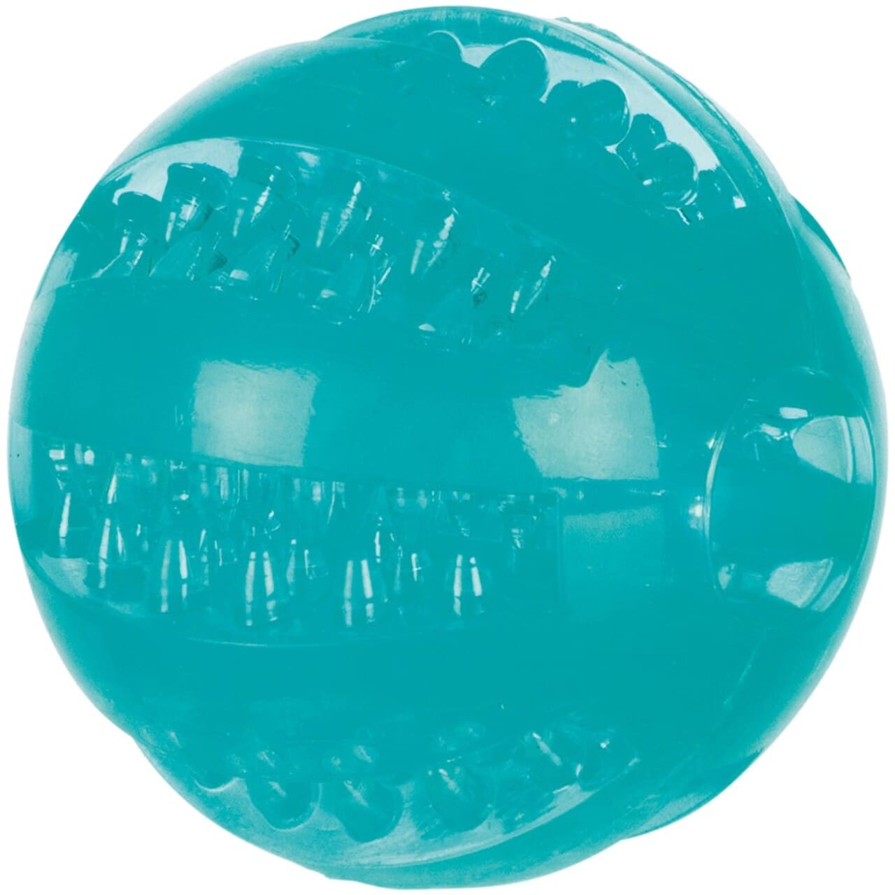 Eldorado  Trixie Denta Fun Ball Mintfresh   Cm  Tandplejende Bold Hundelegetøj Tpr-gummi Alt Til Hunden