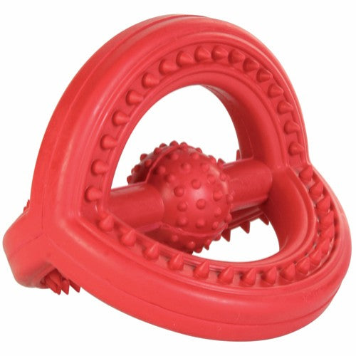 Trixie Kraftig Gummilegetøj 14cm Naturgummi Assorteret Farve For Store Hunde