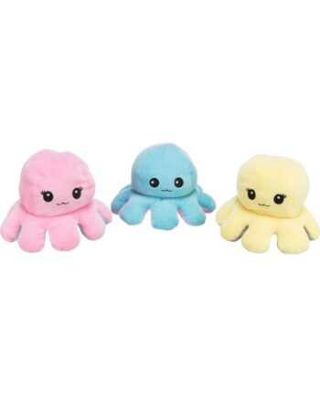 Trixie Reversible Octopus Plush 19 Cm Assorted Colours