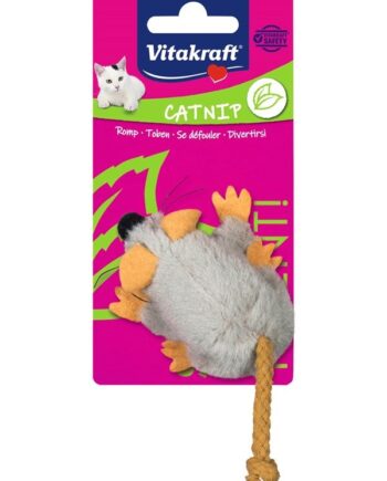 Vitakraft Plysmus Med Catnip  Grå