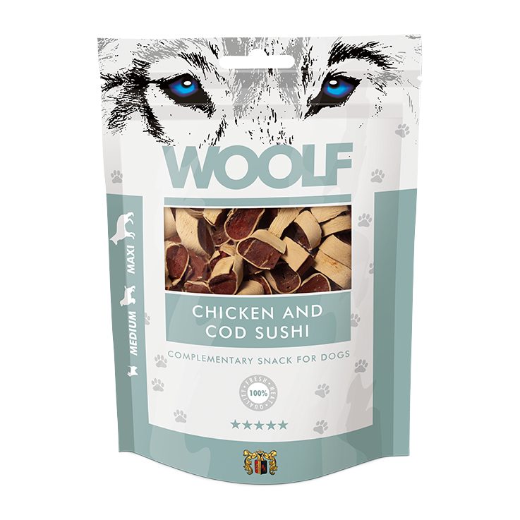 Woolf Chicken And Cod Sushi 100