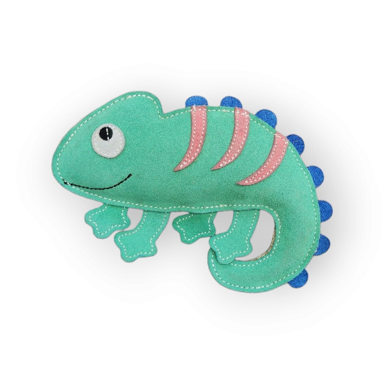 Petpower Namastay Kamæleon   Buffalo Ruskind Kokosfiber Med Piv 22x15 Cm Hundelegetøj Genanvendelige Materialer Quot Quot Buffalo Ruskind Quot Quot Kokosfiber Spar Stort På Alt Til Dit Kæledyr Op Til 50
